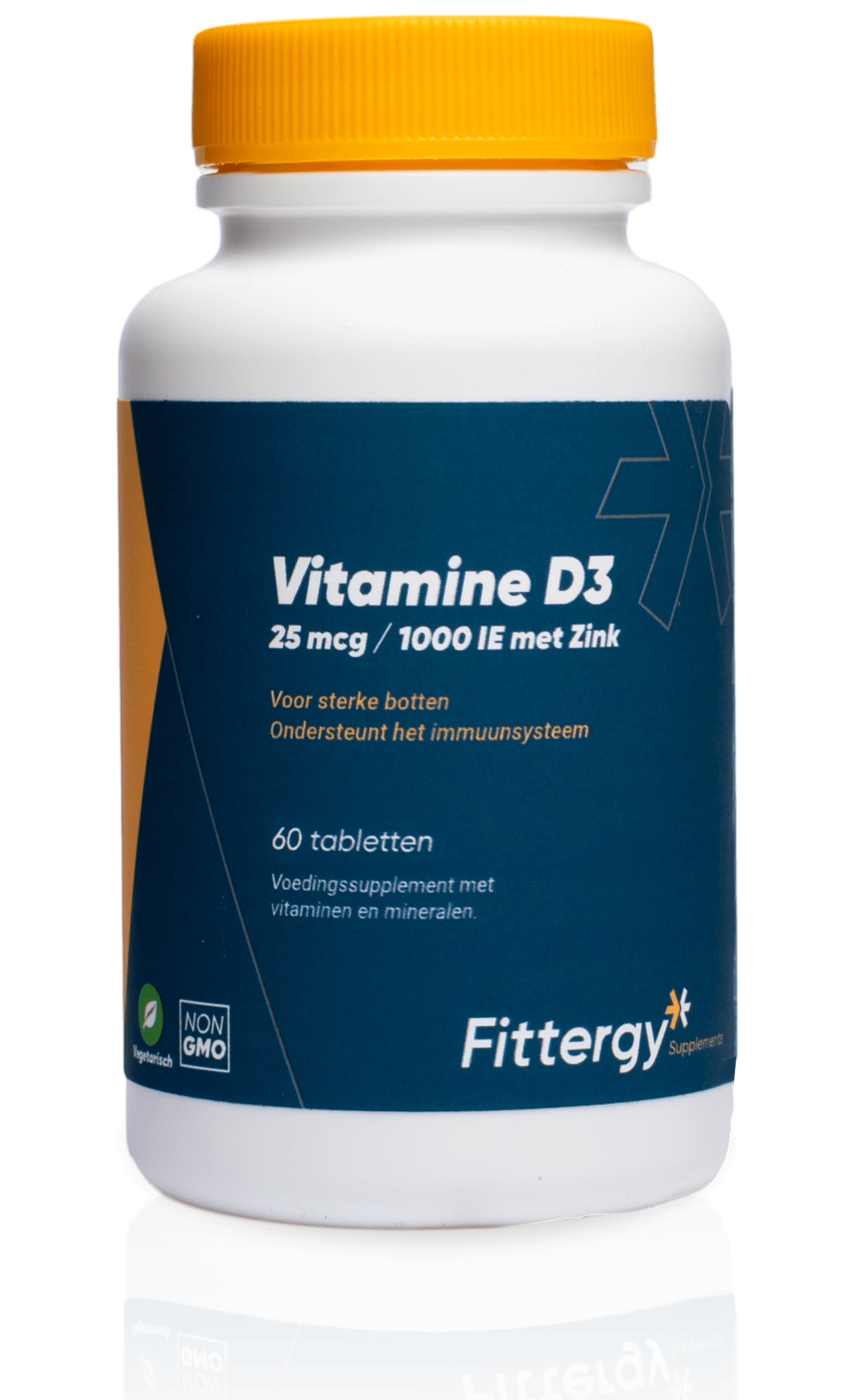 Vitamine D3 25 mcg met zink - 60 tabletten