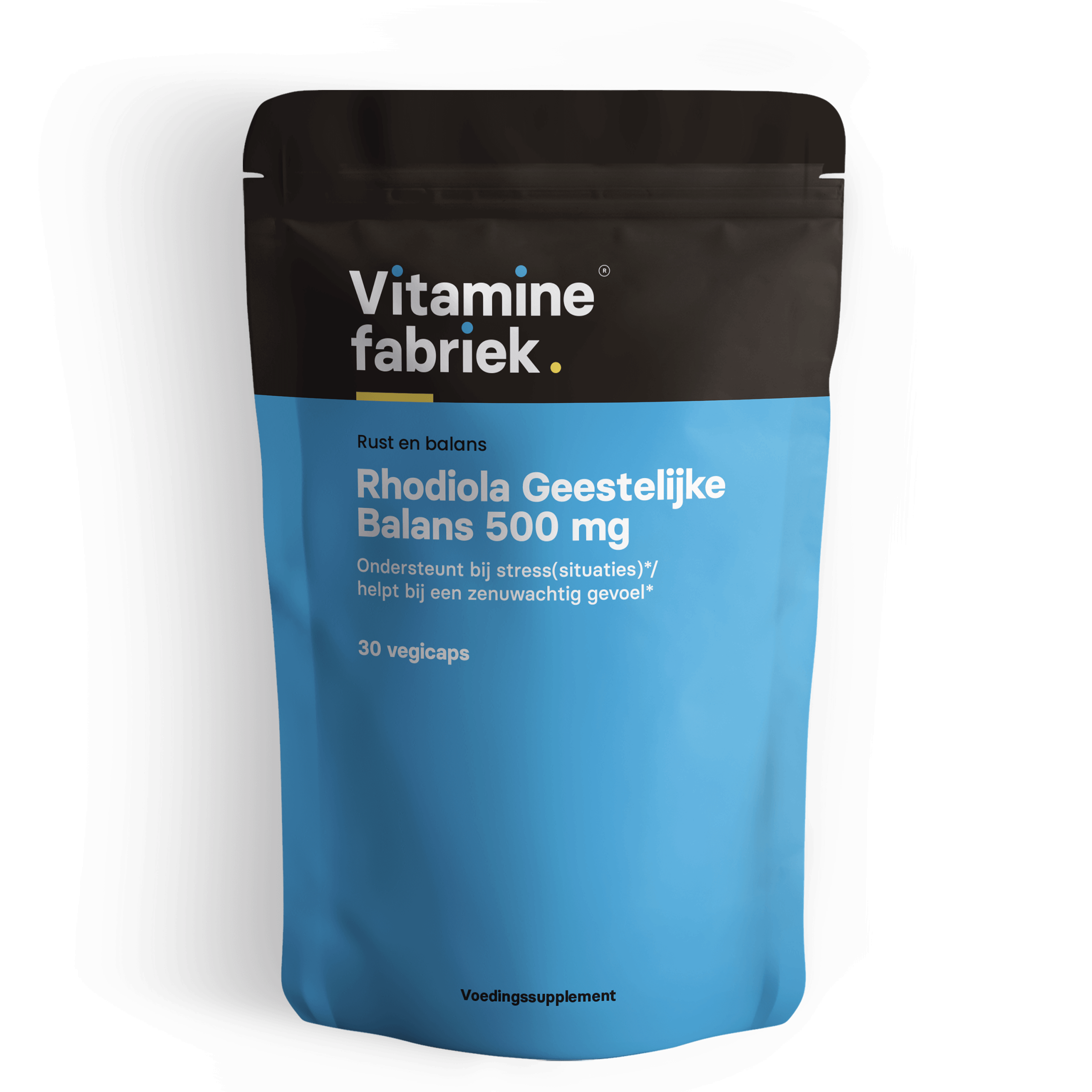 Rhodiola Geestelijke Balans 500 mg - 30 vegicaps - Vitaminefabriek.nl
