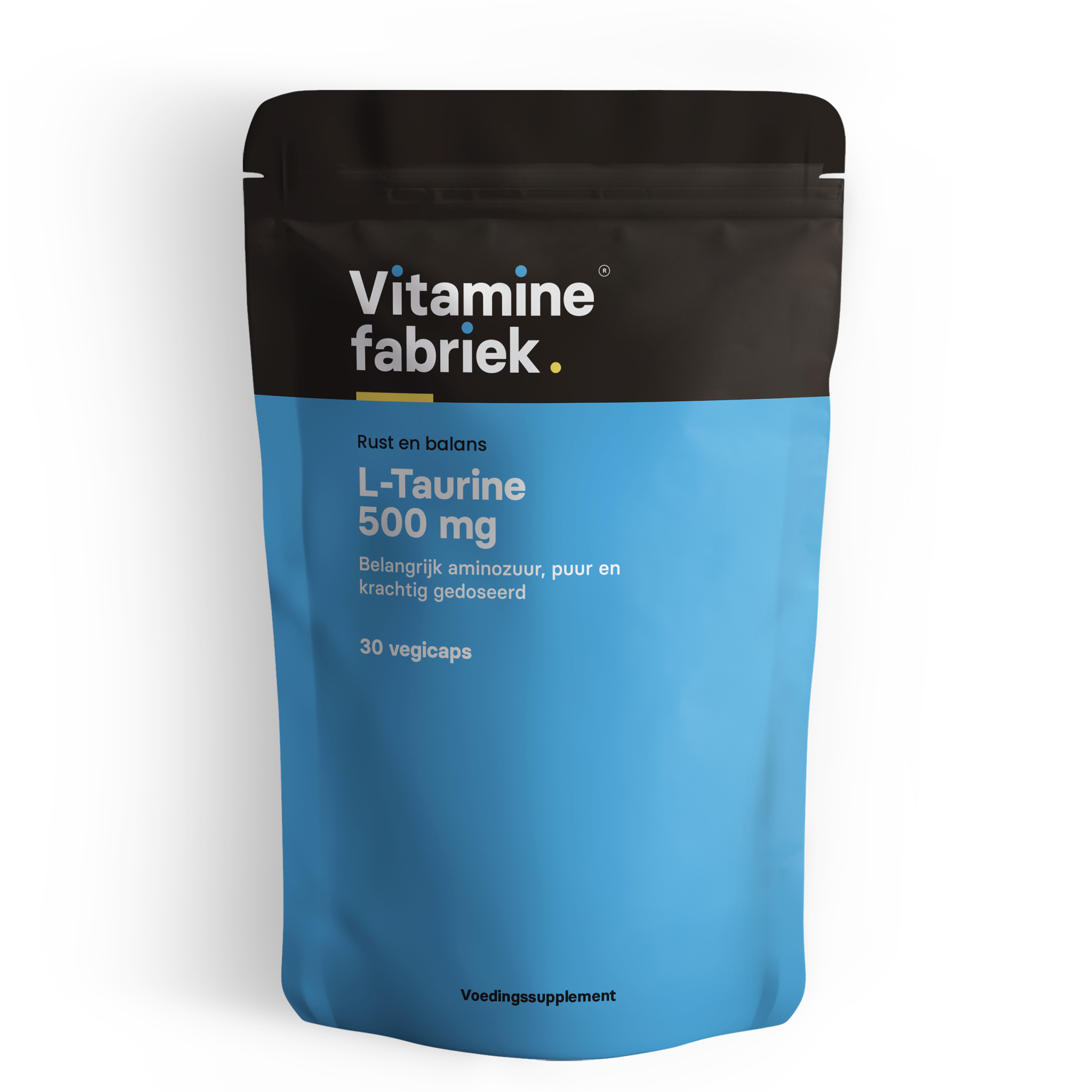 L-Taurine 500 mg - 30 vegicaps - Vitaminefabriek.nl
