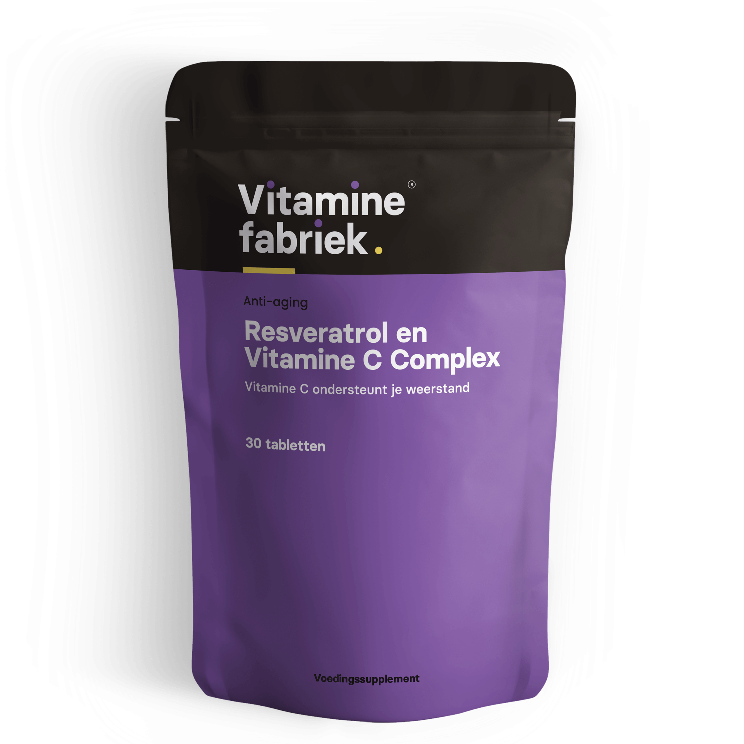Resveratrol en Vitamine C Complex - 30 tabletten - Vitaminefabriek.nl
