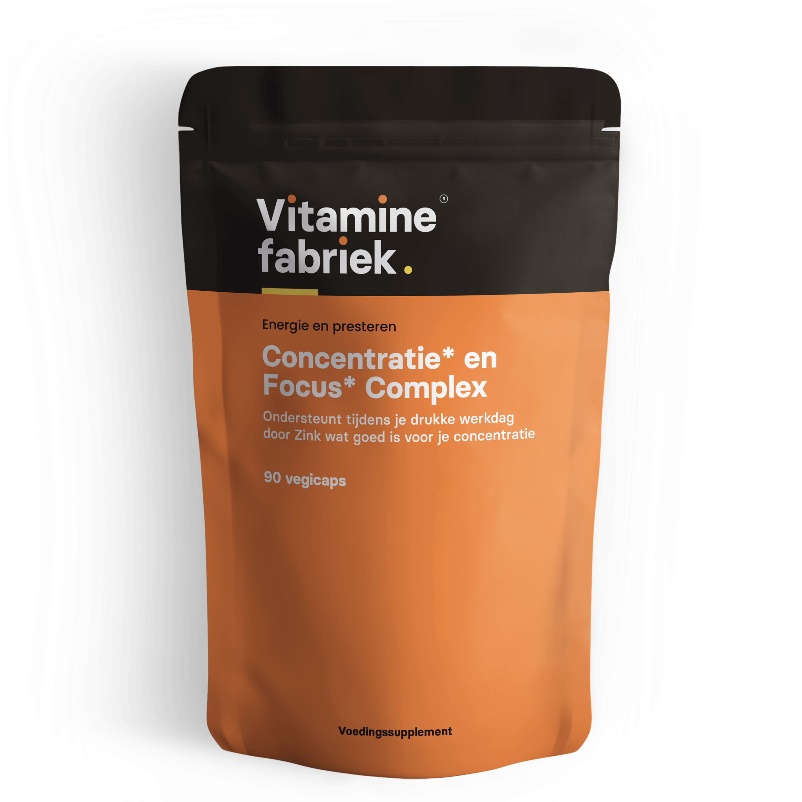Concentratie* en Focus* Complex - 90 vegicaps - Vitaminefabriek.nl